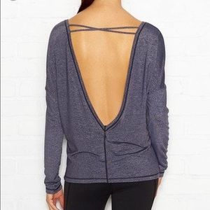 🎉HP!!🎉 Lucy Core UP open-back top fossil heather